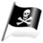 Pirates Jolly Roger Flag 3 Icon